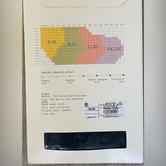 A New Day High-Waist Control-Top Sheer Hosiery (20 Denier) - Picture 2 of 2